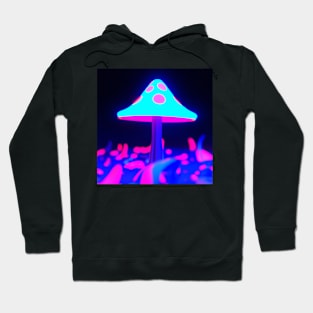 Vaporwave Mushroom Hoodie